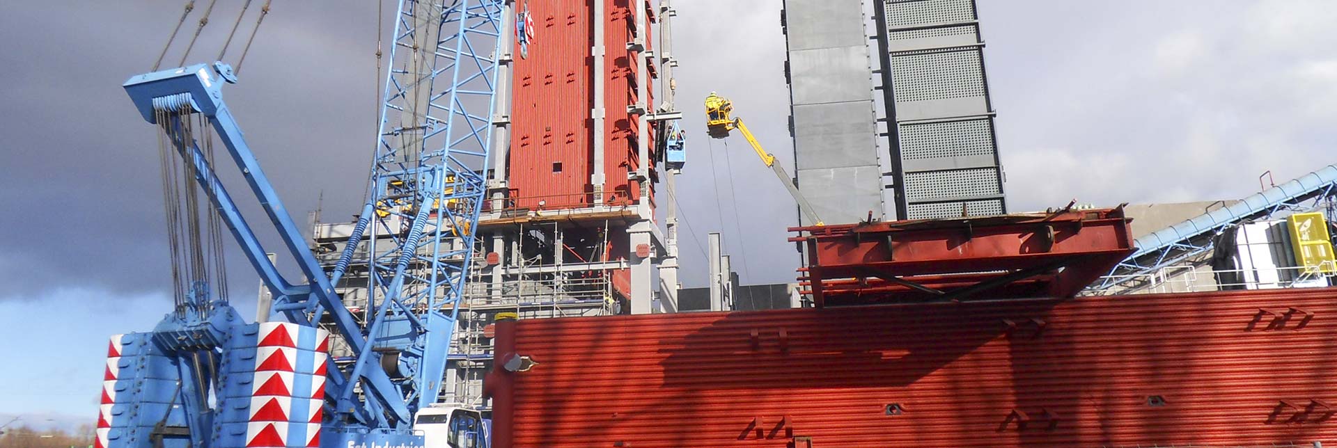 Interventions sur site : Construction, maintenance et rénovation de chaudières industrielles