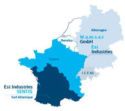 Carte Est-Industries